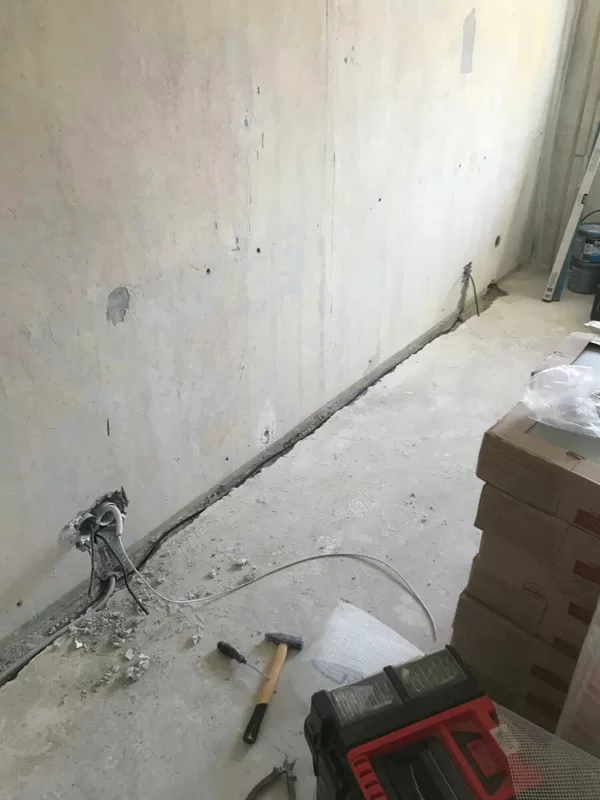 Vysekání pro elektroinstalaci - Kutná Hora, Praha | ELKOSTAV